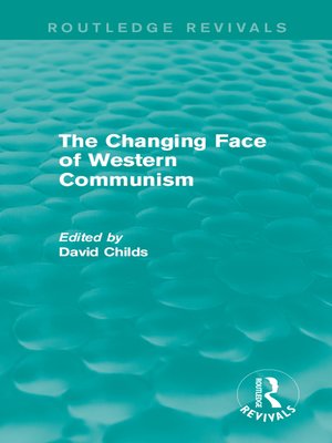 cover image of The Changing Face of Western Communism